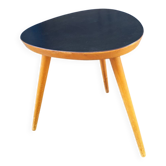 Tripod side table in rockabilly style from the 1960s.