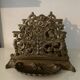 Vintage letter holder in solid bronze