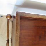console-old dressing table-side table-mahogany stain