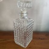 Glass whiskey decanter