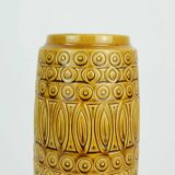 scheurich mid century VASE 1960s decor hellas ochre glaze model 264-30