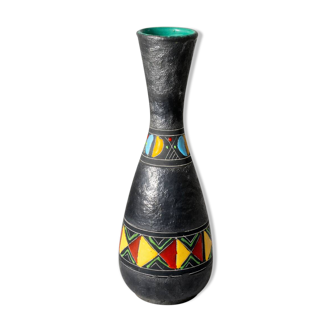 Deruta vase Italy mid-century