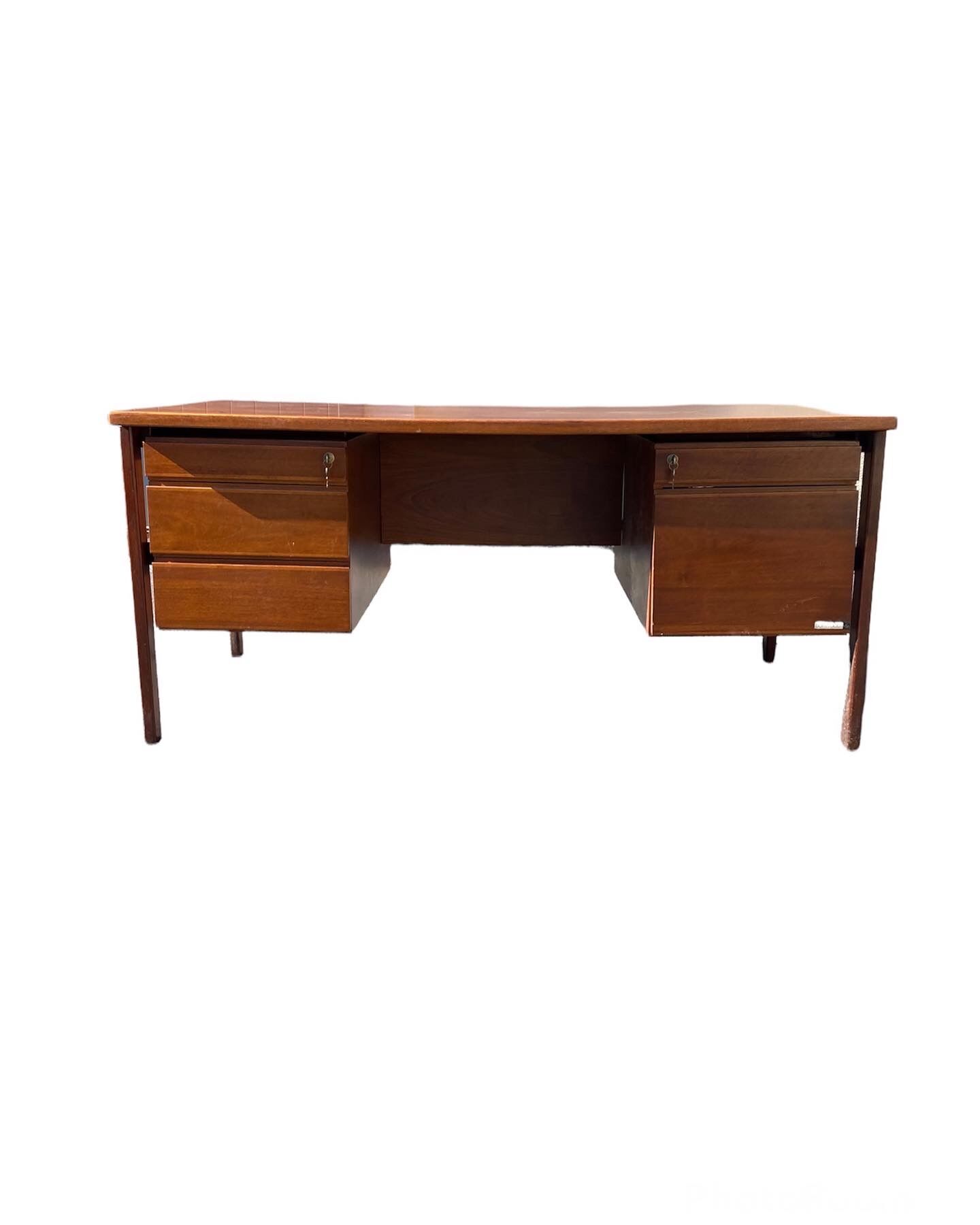 Scandinavian teak desk