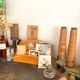 Porte courrier en bois