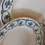 Old Longchamps iron earth flat plates