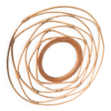 Rattan mirror, bohemian