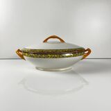 "Yvonne" iron earth soup tureen, Orchies, early 20th century