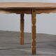 Vintage Danish Modern Oak Round Table, H. Kjærnulf style, 1960s