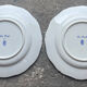 Flat plate the hen et coq earthenware Luneville series