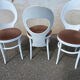 Baumann white gull sofa trio