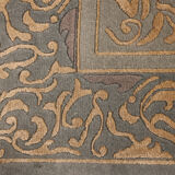 Tapis en soie bohème fait à la main 90x150cm