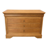 Commode style Louis Philippe en merisier massif