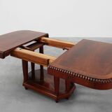 Art Deco Extendable Dining Table by De Coene, Belgium 1935