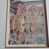 Frame with watercolour