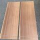Round extendable dining table stripped in cherry wood with Louis XVI marquetry 1