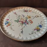 Large porcelain dish Limoges Email