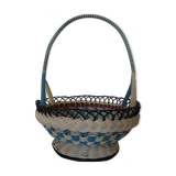 Fruit basket scoubidous 70's