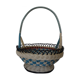 Fruit basket scoubidous 70's