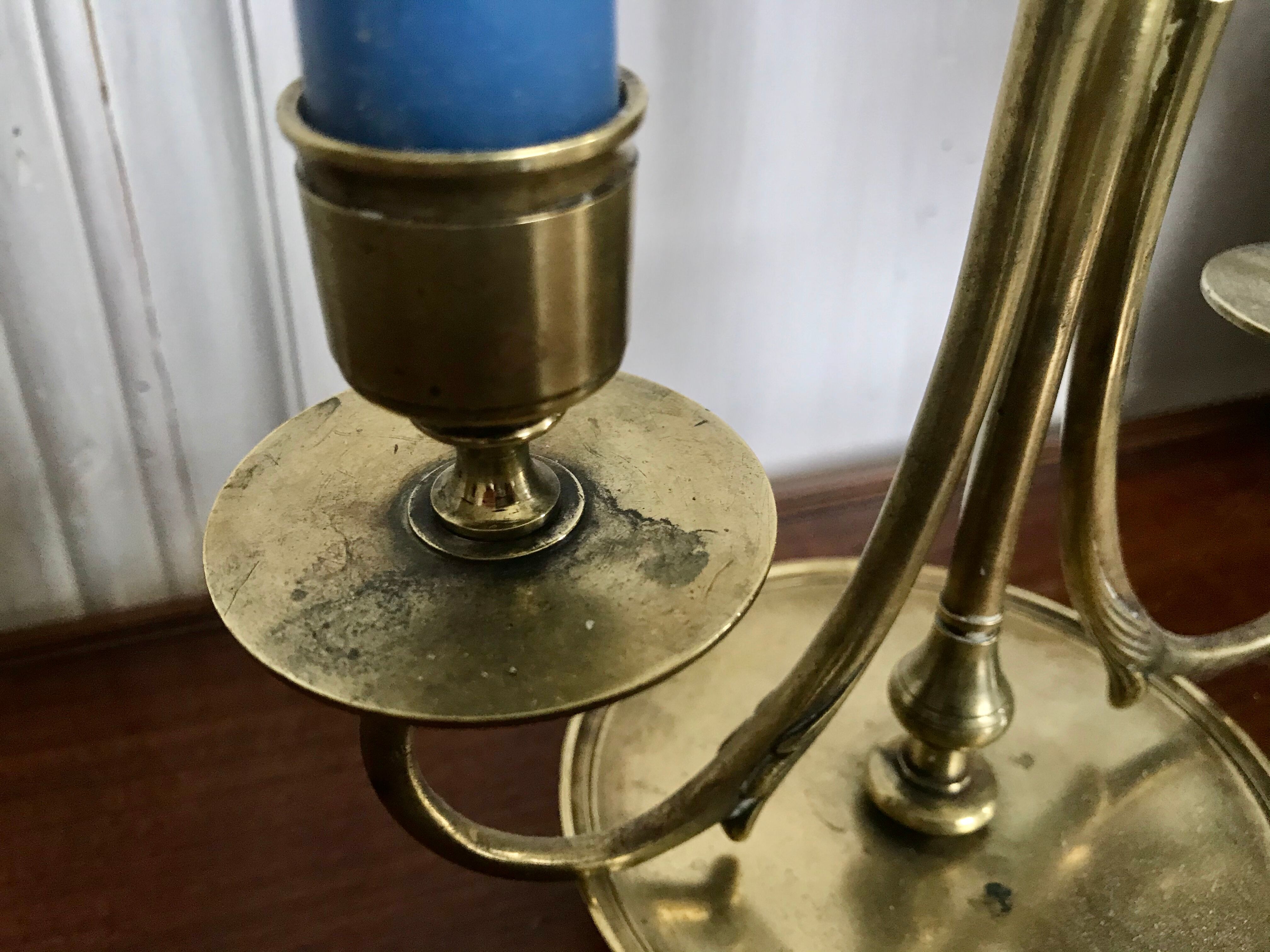 Brass candlestick