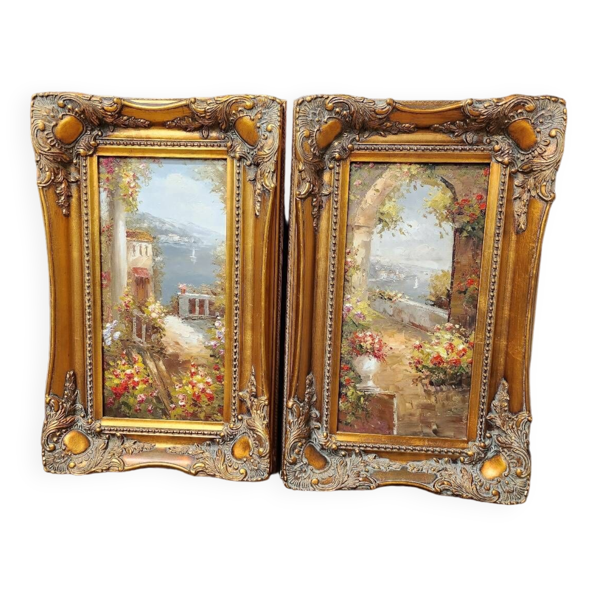 Pair of paintings