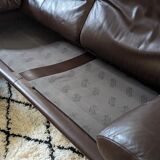De Sede sofa DS-1023 year 70 in brown leather
