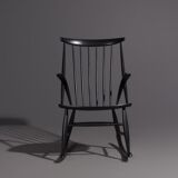 N. Eilersen's Illum Wikkelsa rocking chair in black