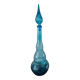 Large glass genie bottle from Empoli.