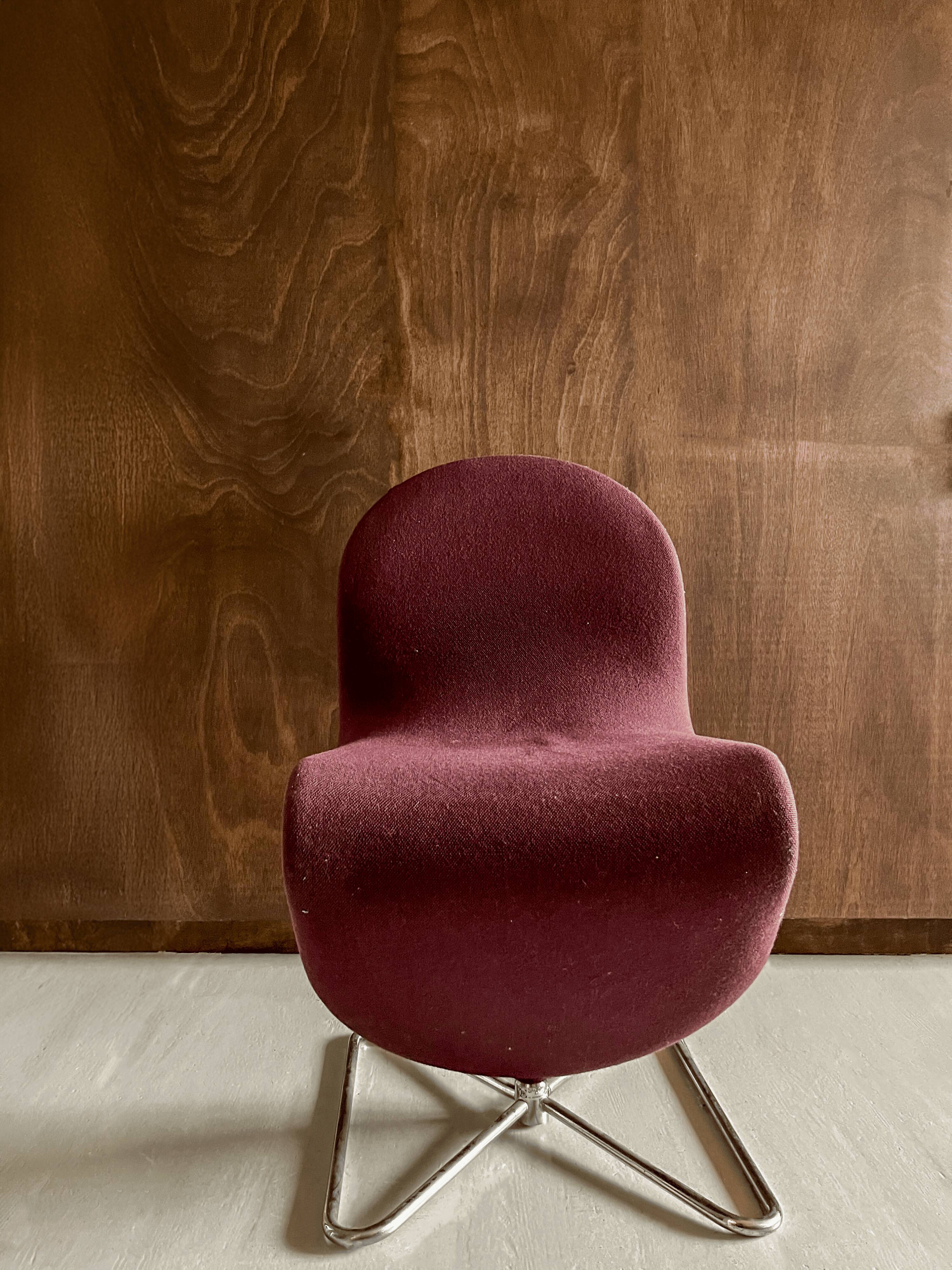 "System 1-2-3" chair by Verner Panton – Fritz Hansen Edition (1973)