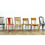 Lot of 6 vintage depareillees chairs