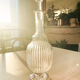 Vintage glass decanter
