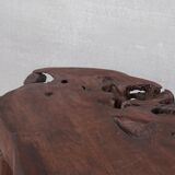 Unusual Solid Wooden Primitive Desk Table