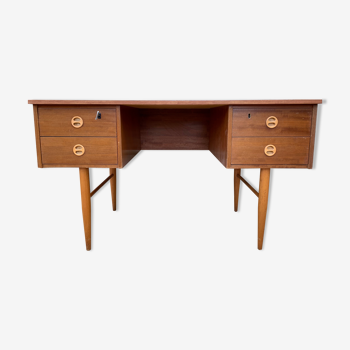 Vintage wooden desk 60's