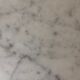 Table low white marble