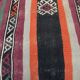Housse de coussin turque kilim vintage, 60x60 cm