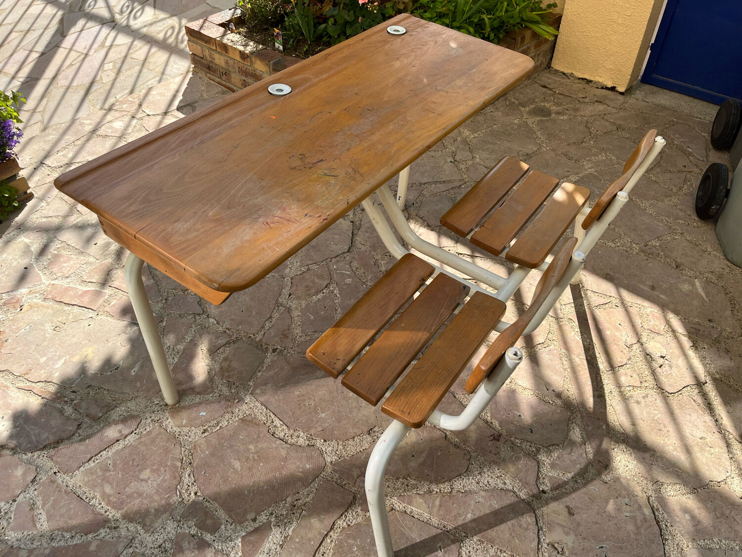 School desk 2 places