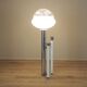Floor lamp with ashtray, Space Age design, 1960s, production: Italy