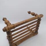 Bamboo imitation footrest
