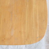 Pair of vintage Scandinavian Windsor chairs with blue bars