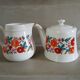 Vintage coffee pot + milk jug