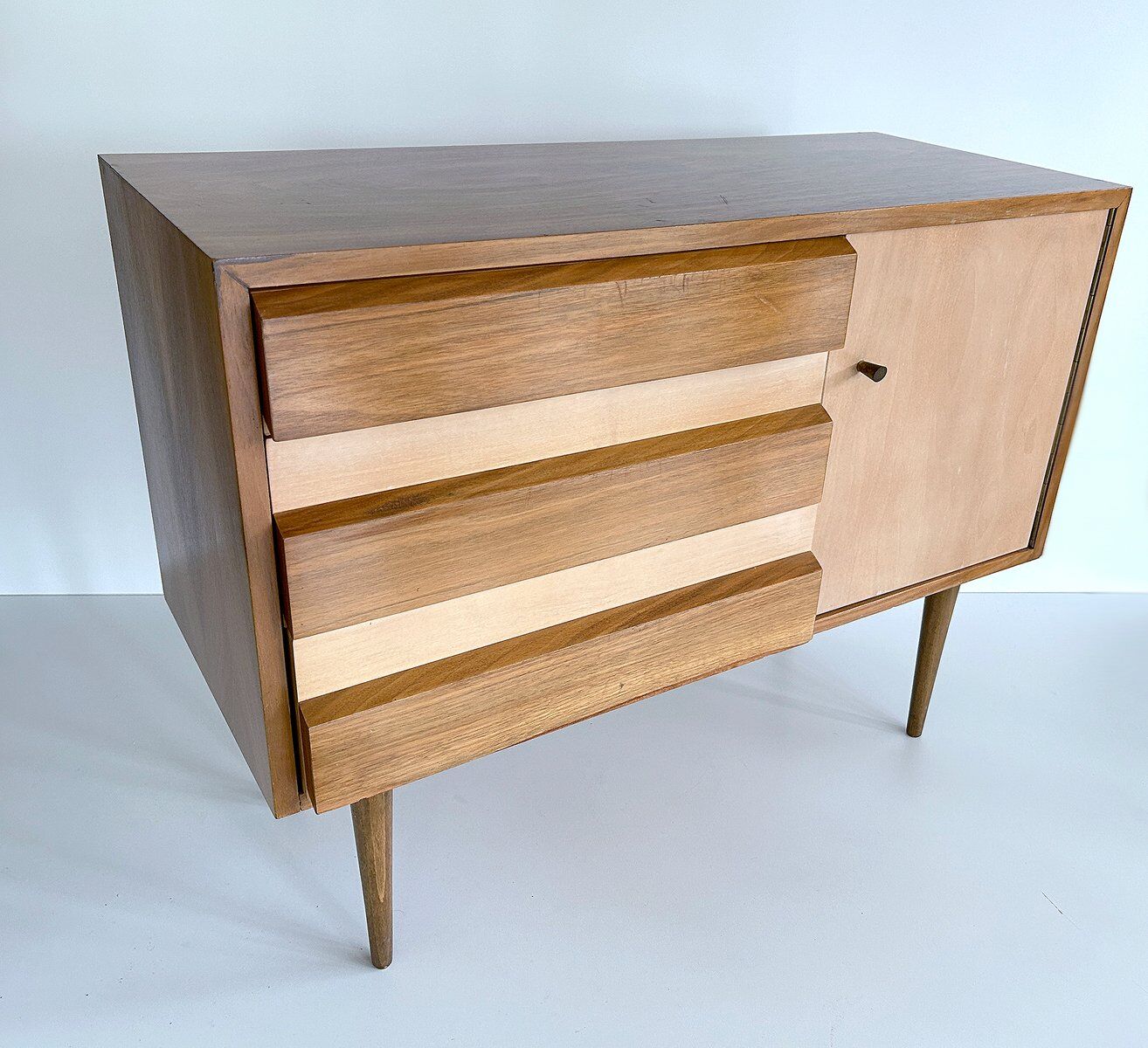 Buffet scandinave vintage en bois, années 1960