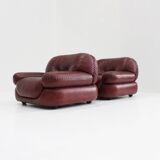 Sapporo Italian armchairs for Mobil Girgi 1970s , set of 2