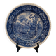 Large round, shallow Villeroy & Boch Rusticana dish - Blue