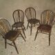 Suite of 4 chairs windsor english bistro