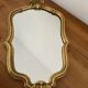 Vintage golden mirror