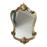 Baroque style gold mirror