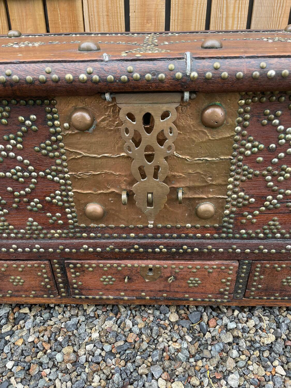 mariage Coffre Zanzibar/Shirazi 19e s