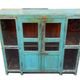 Green sideboard Indian teak wood