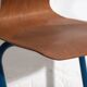 Chaises d’école d’époque (c.1950). Ensemble de 4 pièces
