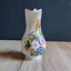 Vintage Ceramic Jug Hand-Painted Multicoloured Floral Decor, Ewer