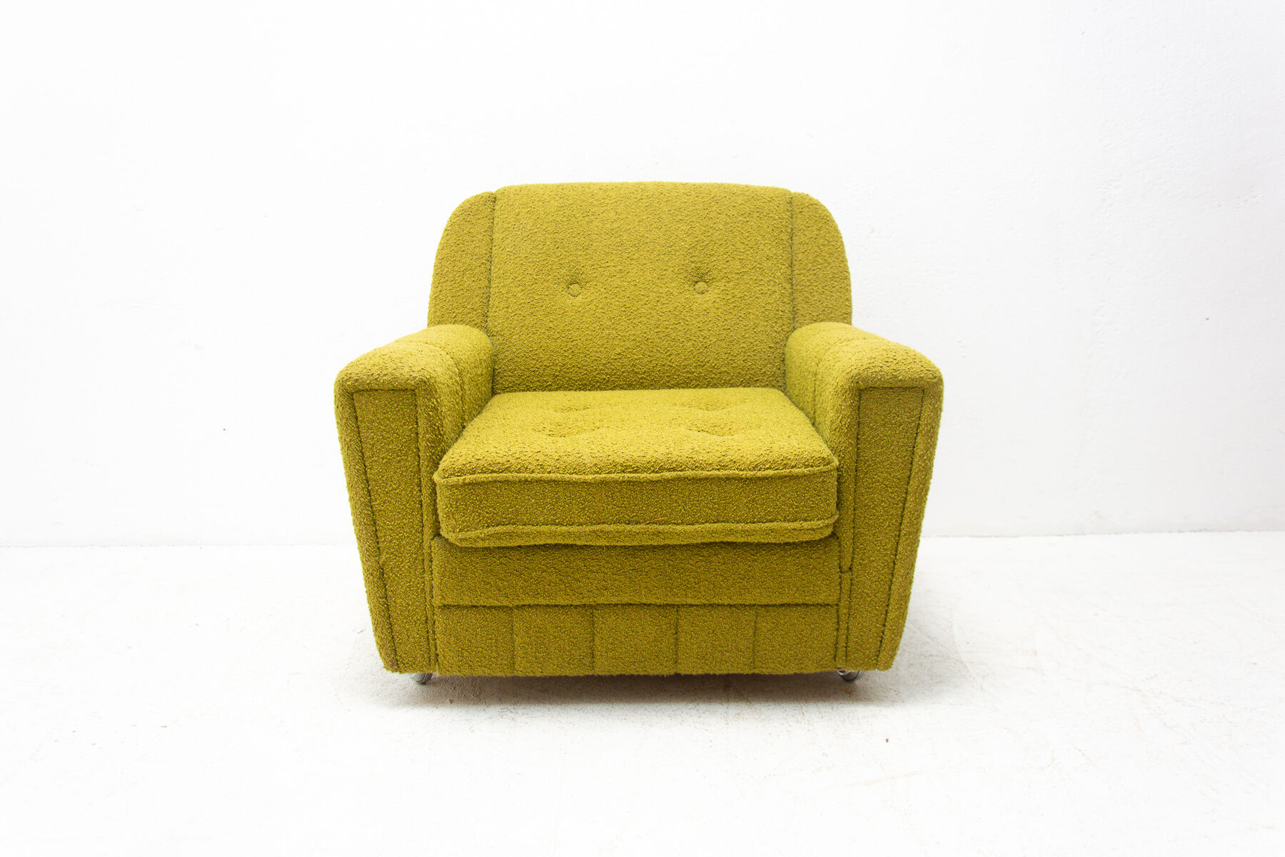 Eastern bloc vintage living room set, Czechoslovakia, 1970